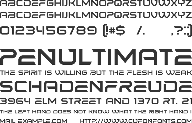 Sephora font preview