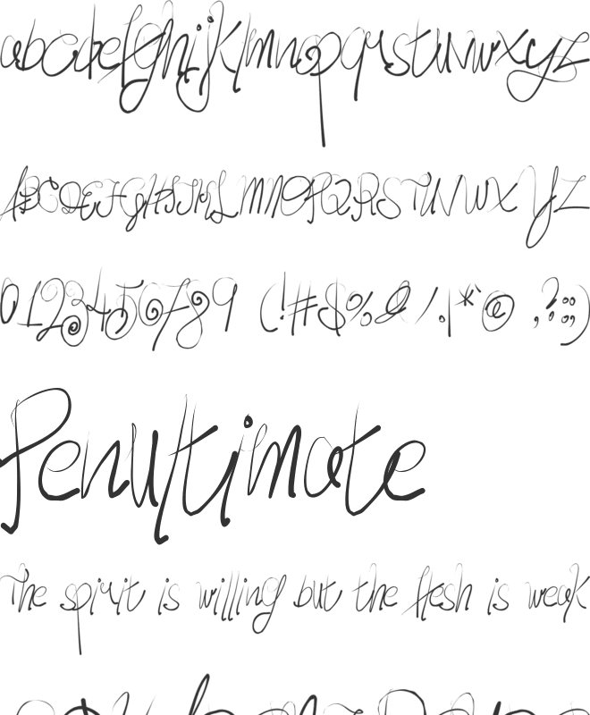 Moody Boys font preview