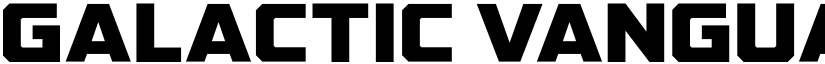 GALACTIC VANGUARDIAN NCV font download