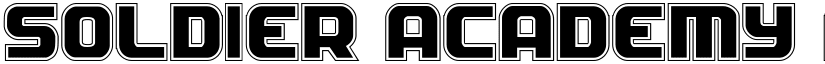 Soldier Academy Regular font