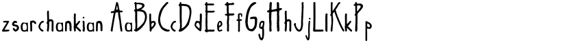 Zsar Chankian font download