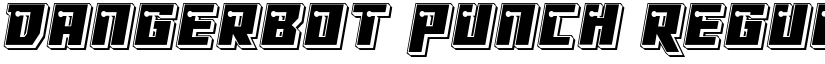 Dangerbot Punch Regular font