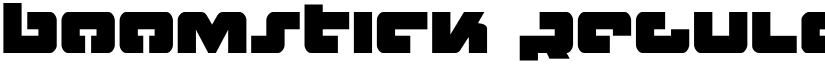 Boomstick Regular font