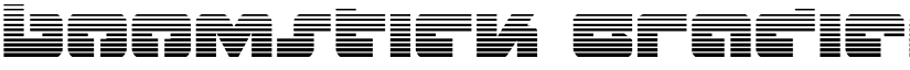 Boomstick Gradient Regular font
