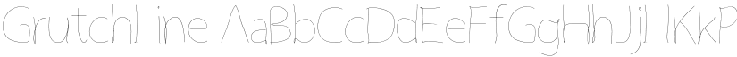 GrutchLine font
