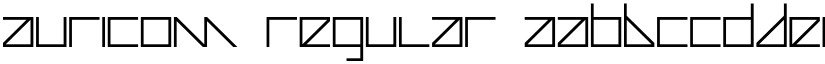 Auricom Regular font
