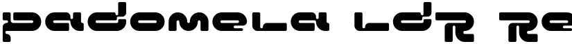Padomela LDR Regular font