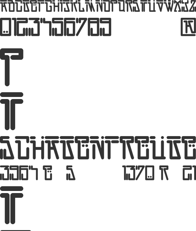 Dirty Vega font preview