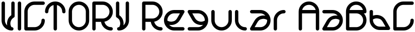 VICTORY Regular font