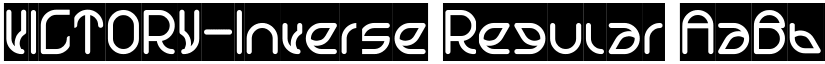 VICTORY-Inverse Regular font