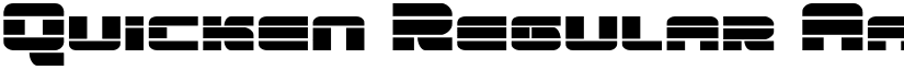 Quicken Regular font