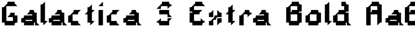 Galactica S Extra Bold font