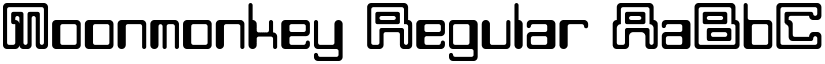 Moonmonkey Regular font