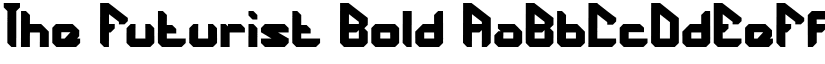 The Futurist Bold font