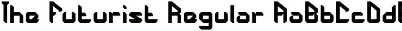 The Futurist Regular font