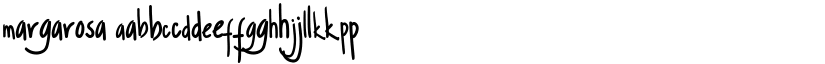 Margarosa font