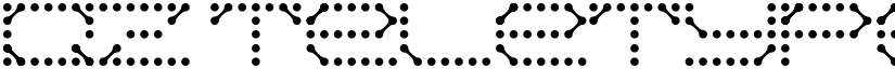 QZ Teletype Regular font