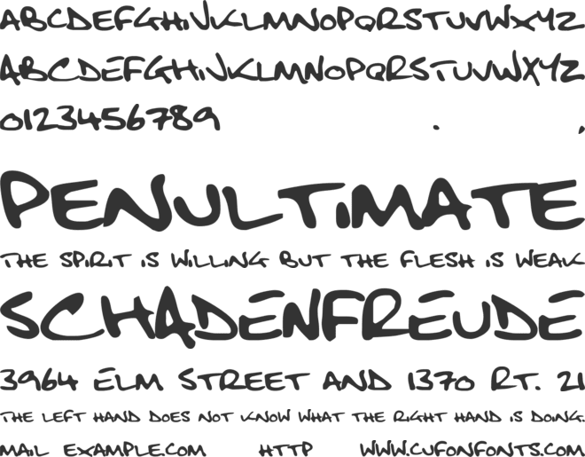 Fatboy Slim font preview