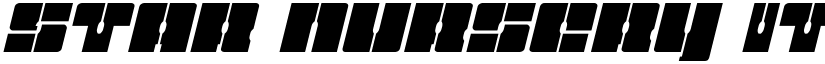 Star Nursery Italic Italic font