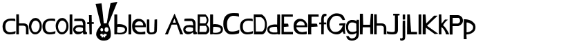 chocolat_bleu font
