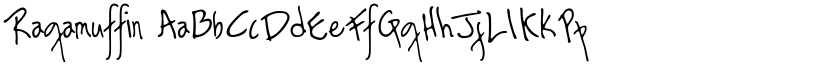 Ragamuffin font