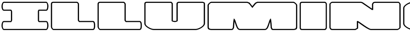 Illumino Outline Outline font