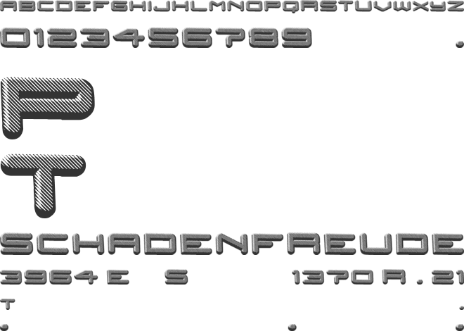 Posthuman font preview