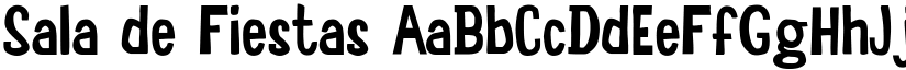 Sala de Fiestas font