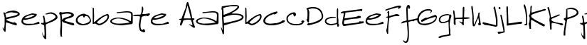 Reprobate font download
