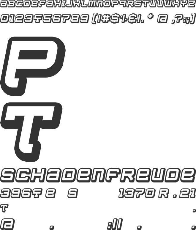 Galaxy Travels font preview