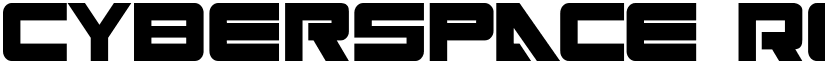 cyberspace Regular font