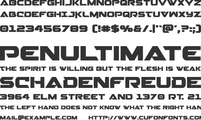 Gemina 2 font preview