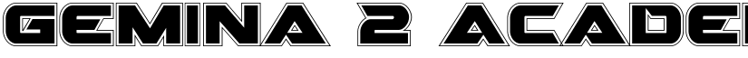 Gemina 2 Academy Regular font