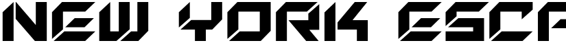 New York Escape Regular font