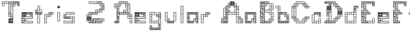 Tetris 2 Regular font