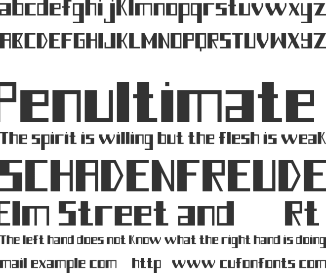 Broadway Musical font preview