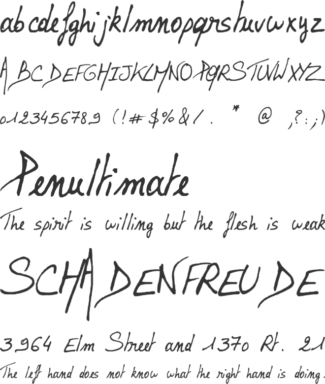 Lalex Big Badaboum font preview