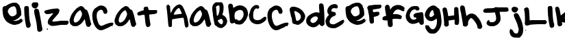 Elizacat font download