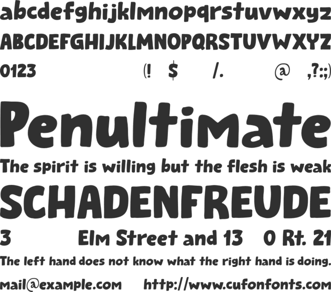 Square Beat DEMO font preview