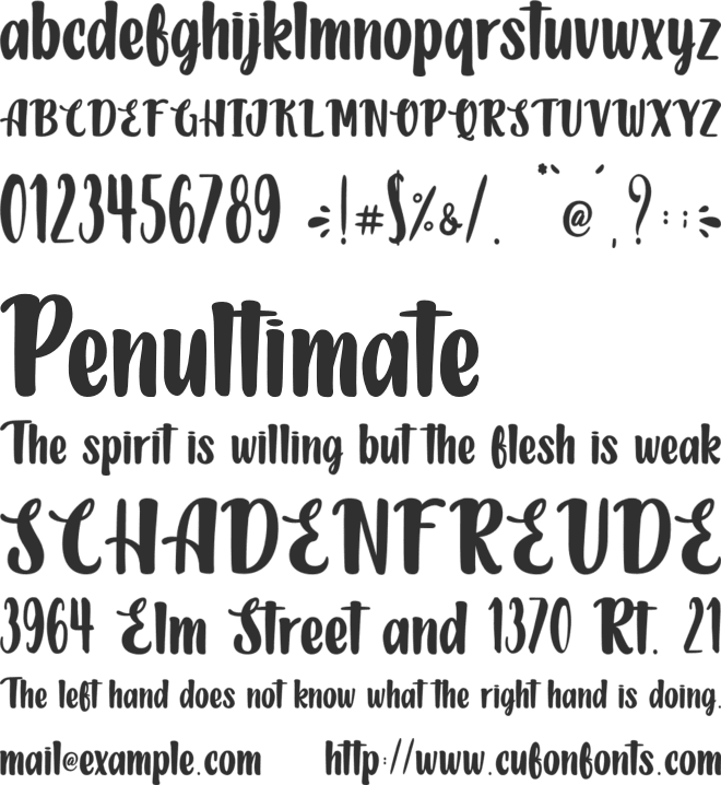 Jack Simba - Personal Use font preview