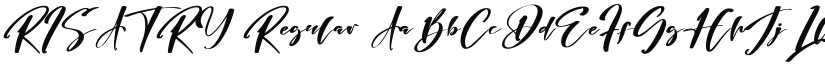 RISATRY font download