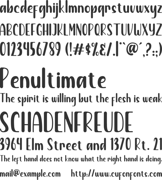 LIONEL VIRGI font preview