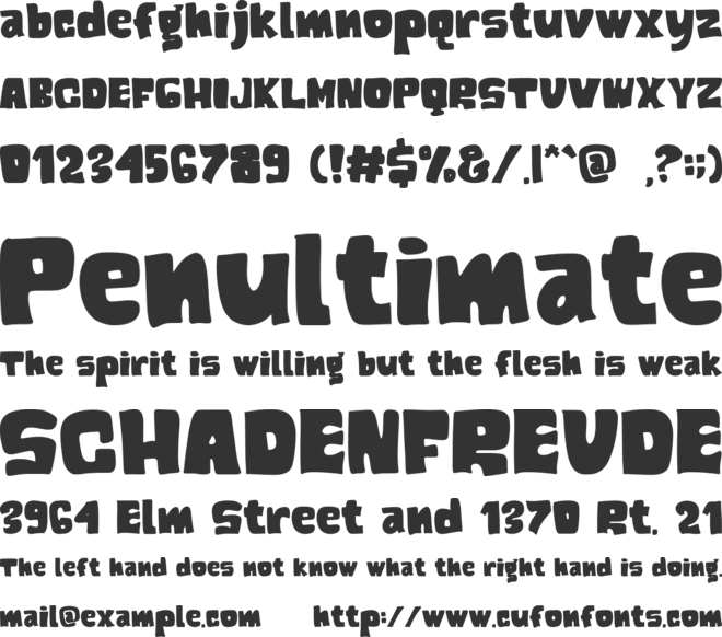 ROMAN SHINE font preview