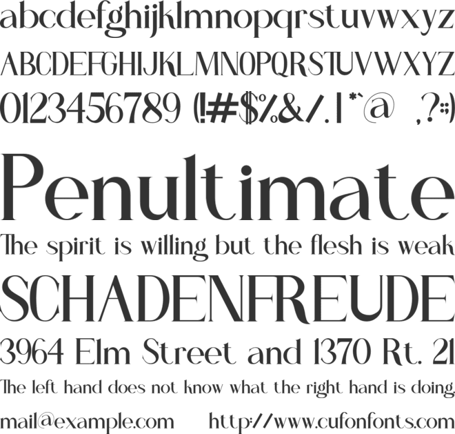 Sandy King font preview