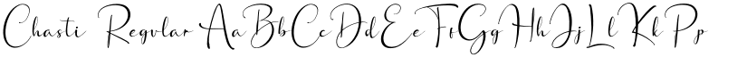 Chasti font download