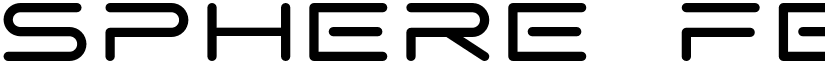 SPHERE FEZ Regular font