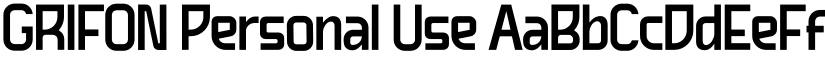 GRIFON Personal Use font