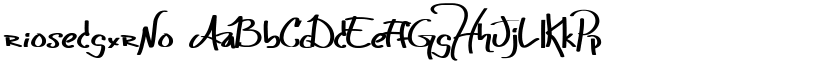 RiosedgxrNo font download
