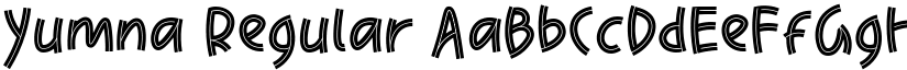 Yumna Regular font