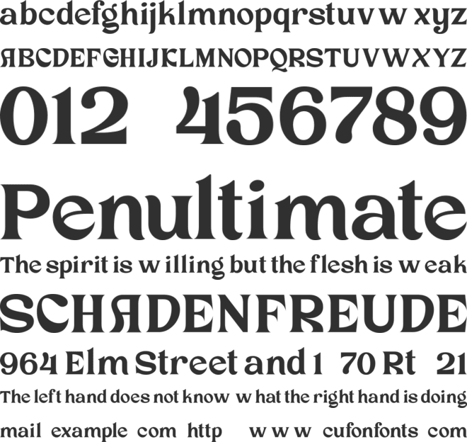 ChiffonePersonalUse font preview